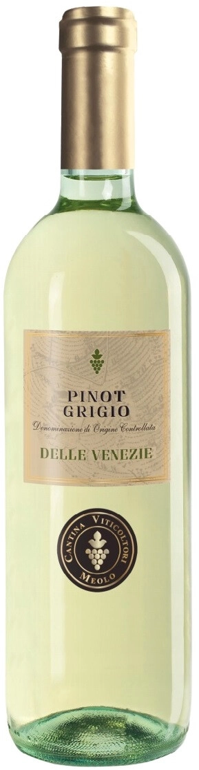 Вино Cantina Viticoltori Meolo, Pinot Grigio delle Venezie DOC