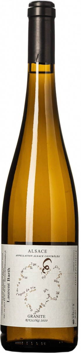 Вино Laurent Barth, "Granite" Riesling, Alsace AOC