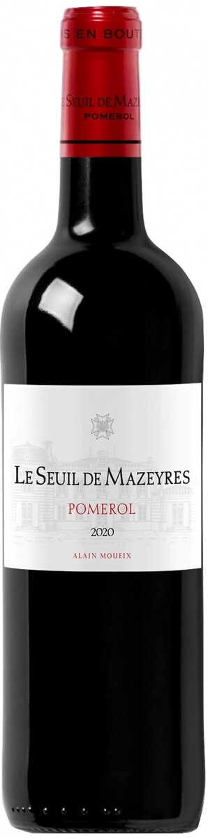 Вино "Le Seuil de Mazeyres", Pomerol AOC