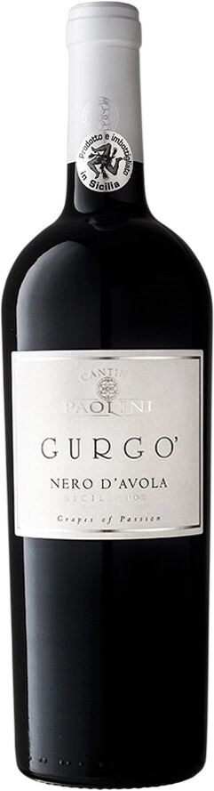 Вино Cantine Paolini, "Gurgo" Nero d'Avola, Sicilia DOC
