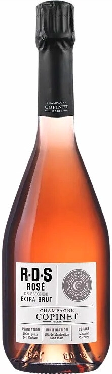 Шампанское Marie Copinet, "Rose de Saignee" Extra Brut, Champagne AOC