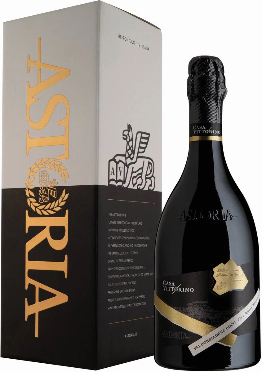 Игристое вино Astoria, "Casa Vittorino" Valdobbiadene Prosecco Superiore DOCG Millesimato Brut