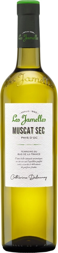 Вино Les Jamelles, Muscat Sec, Pays d'Oc IGP