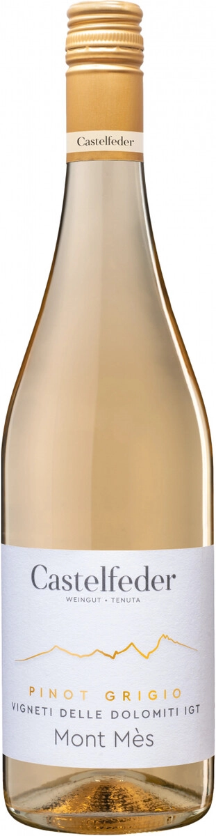 Вино Castelfeder, "Mont Mes" Pinot Grigio, Vigneti delle Dolomiti IGT