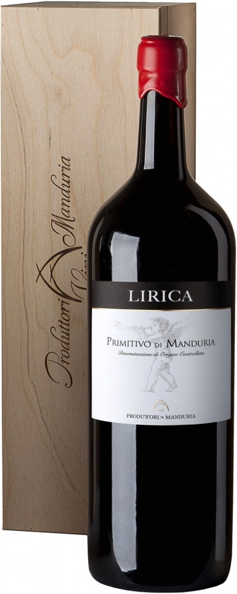 Вино Produttori di Manduria, "Lirica", Primitivo di Manduria DOP