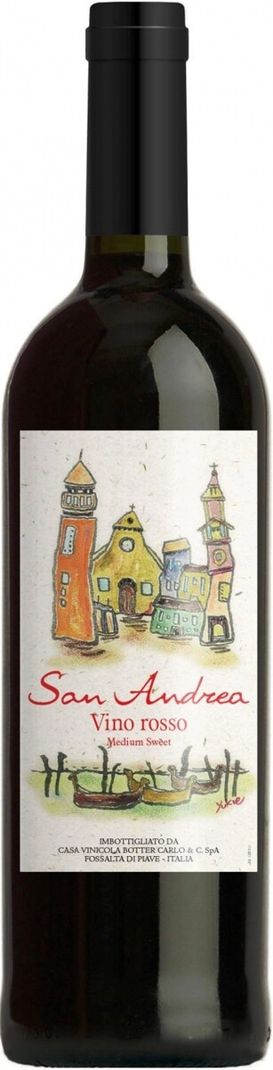 Вино Botter, "San Andrea" Rosso Semi-sweet