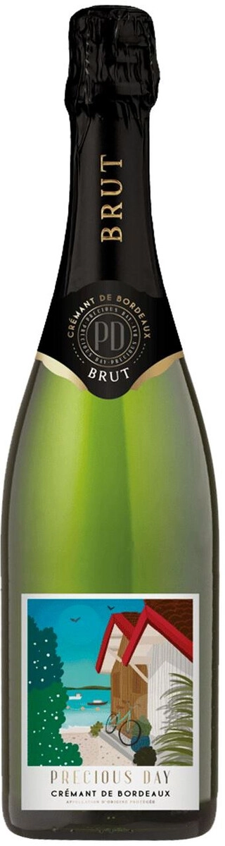 Игристое вино "Precious Day" Brut, Cremant de Bordeaux AOP