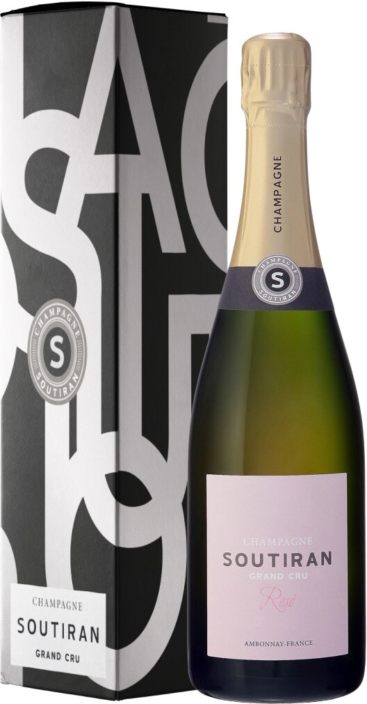 Шампанское Soutiran, Grand Cru Brut Rose, Champagne AOC