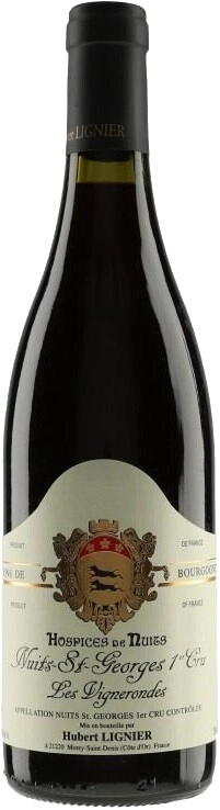 Вино Hubert Lignier, "Hospices de Nuits" Nuits-St-Georges 1-er Cru "Les Vignerondes" AOC