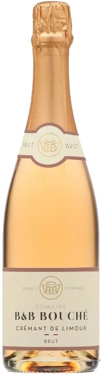 Игристое вино Domaine B&B Bouche, Cremant de Limoux Rose Brut