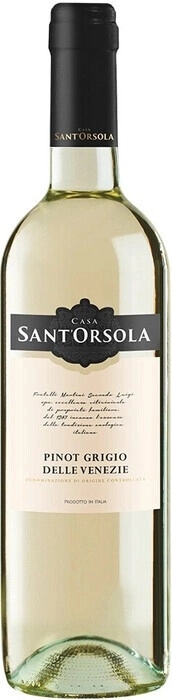 Вино Fratelli Martini, "Sant'Orsola" Pinot Grigio delle Venezie DOC