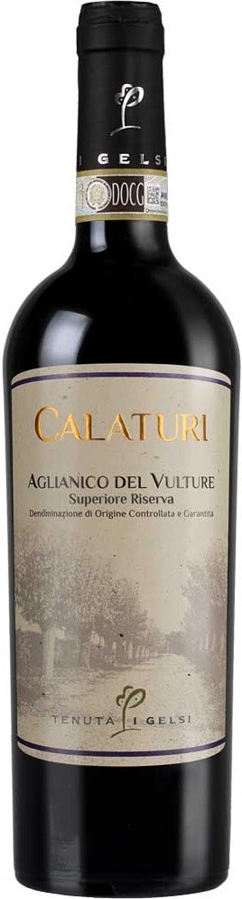 Вино Tenuta i Gelsi, "Calaturi" Aglianico del Vulture Superiore Riserva DOCG