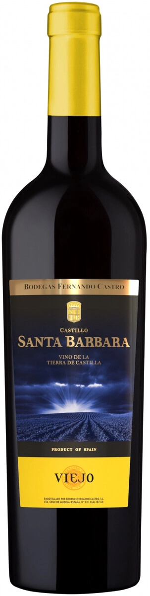 Вино "Castillo Santa Barbara" Viejo, Tierra de Castilla IGP
