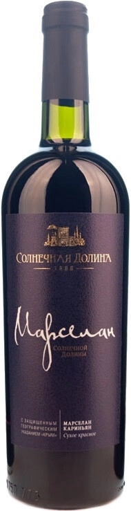 Вино "Марселан Солнечной Долины"