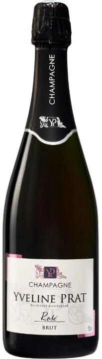 Шампанское Yveline Prat, Rose Brut, Champagne AOC