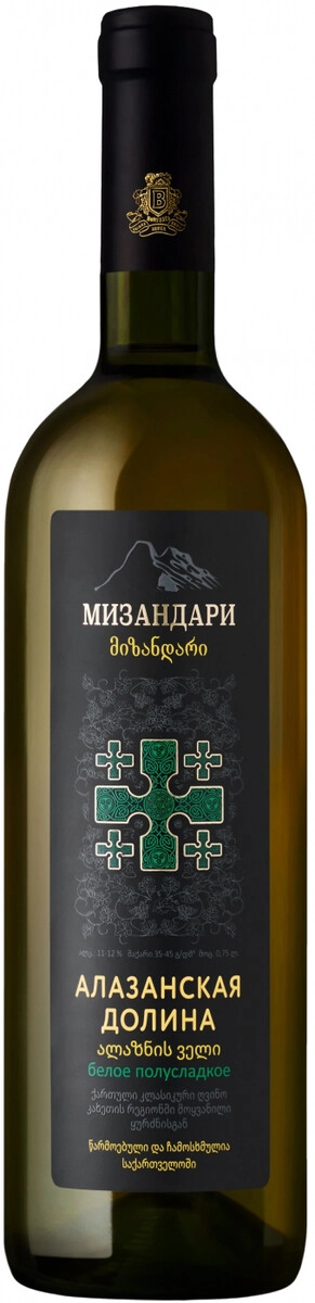 Вино "Mizandari" Alazani Valley Semi Sweet White