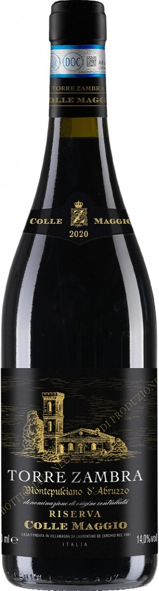 Вино Torre Zambra, "Colle Maggio" Montepulciano d'Abruzzo DOC Riserva