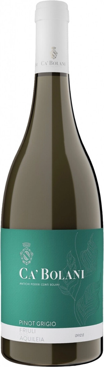 Вино Ca' Bolani, Pinot Grigio, Friuli Aquileia DOC