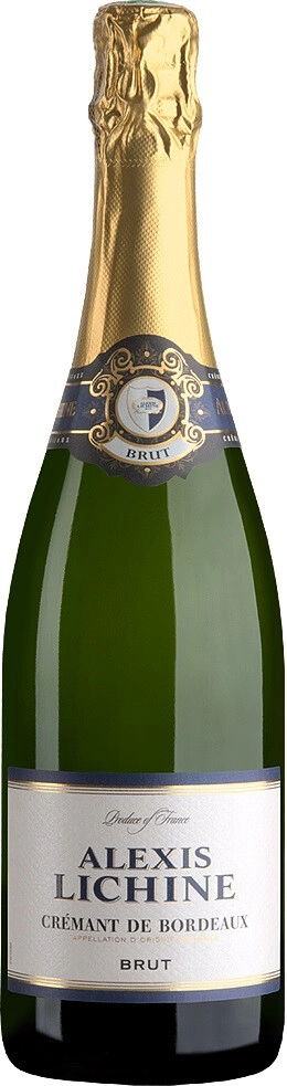 Игристое вино Alexis Lichine, Cremant de Bordeaux AOP Brut