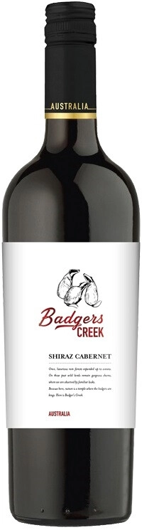 Вино "Badgers Creek" Shiraz-Cabernet Sauvignon