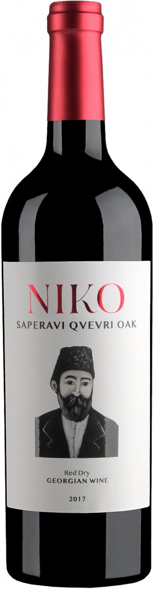Вино "Niko" Saperavi Qvevri Oak