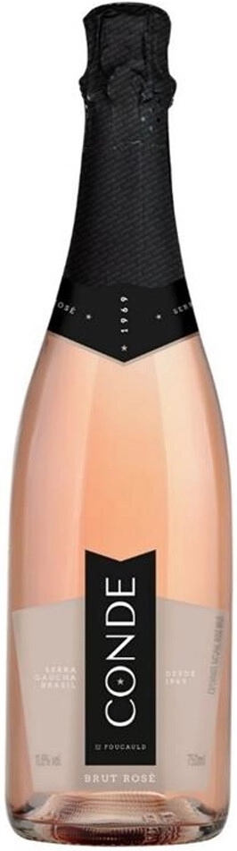 Игристое вино "Conde de Foucauld" Brut Rose
