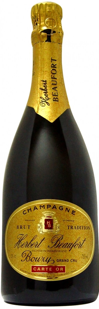 Игристое вино Herbert Beaufort, "Carte Or", Bouzy Grand Cru