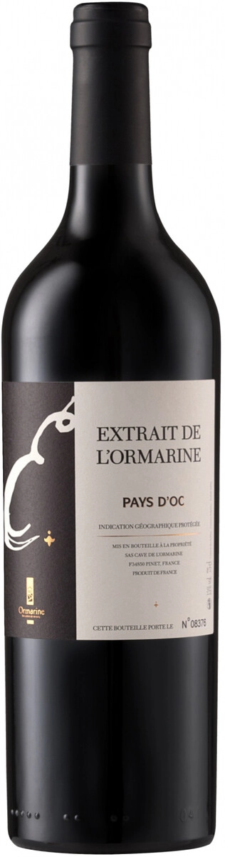 Вино Ormarine, "Extrait de L'Ormarine" Pays d'Oc IGP