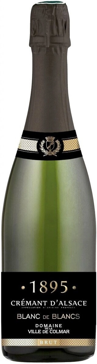 Игристое вино Domaine Viticole de la Ville de Colmar, Blanc de Blancs Brut, Cremant d'Alsace AOP