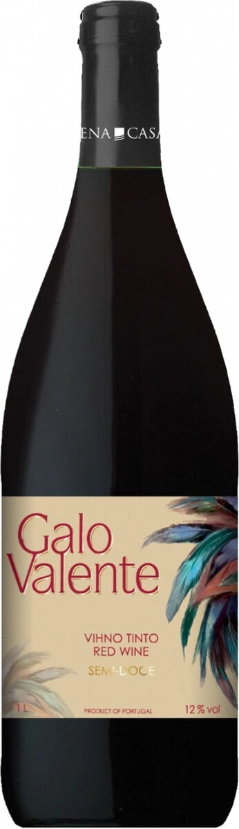 Вино Casa Da Fonte Pequena, "Galo Valente" Tinto Semi-Doce