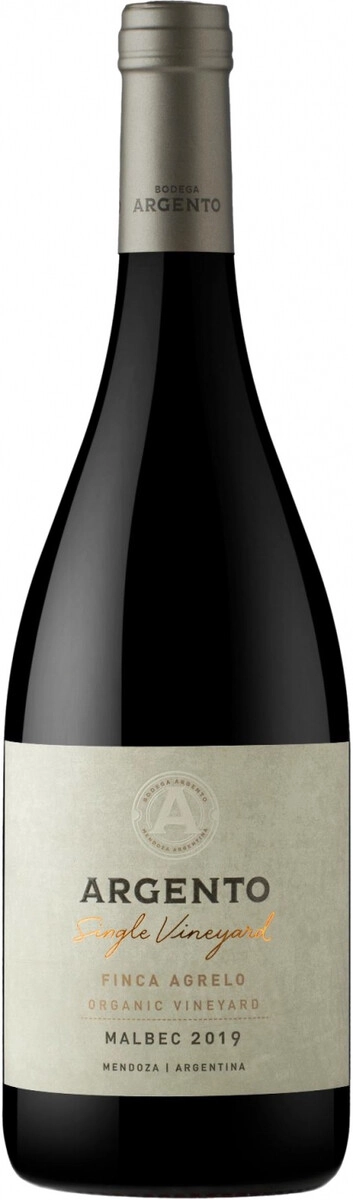 Вино Argento, "Single Vineyard" Finca Agrelo Organic Malbec, Mendoza IP