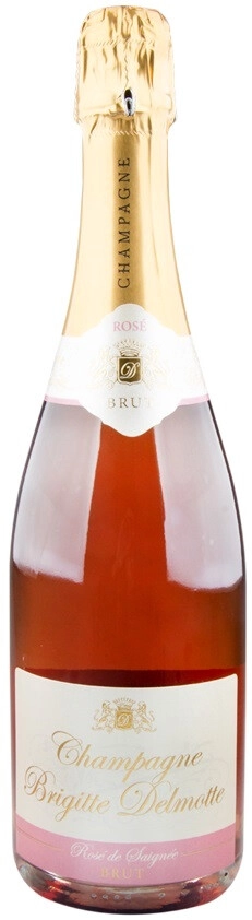 Шампанское Brigitte Delmotte, Rose de Saignee Brut, Champagne AOC