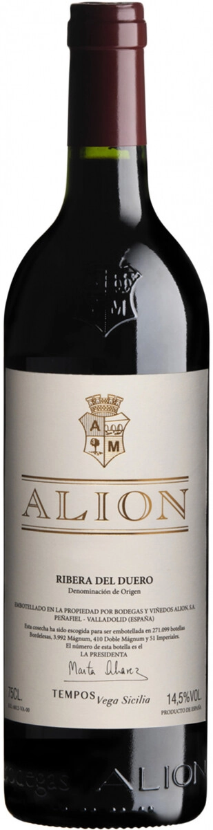 Вино Ribera del Duero DO, "Alion"