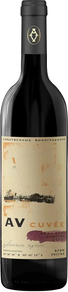 Вино "AV cuvee" Pinot Noir-Kefesiya-Merlot