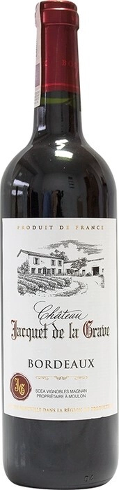 Вино Chateau Jacquet de la Grave, Bordeaux AOP