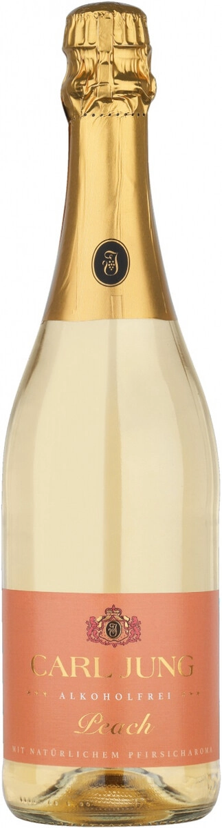 Игристое вино Carl Jung, "Mousseux" Peach, Alkoholfreier