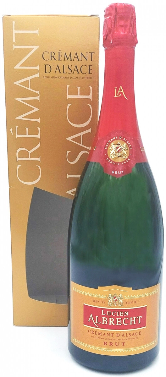 Игристое вино Lucien Albrecht, Brut, Cremant d'Alsace AOC