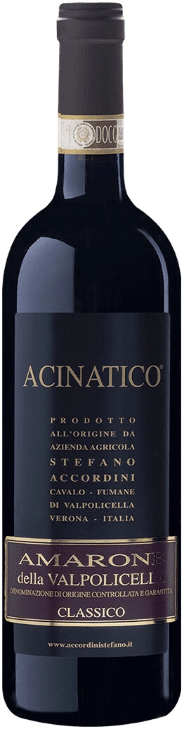 Вино Stefano Accordini, "Acinatico" Amarone della Valpolicella Classico DOCG
