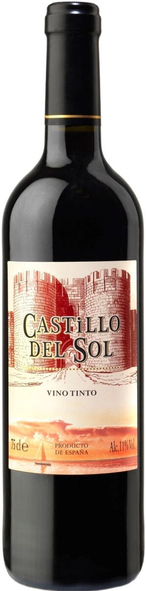 Вино "Castillo del Sol" Tinto Semidulce