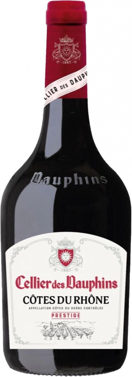 Вино Cellier des Dauphins, "Prestige" Rouge, Cotes du Rhone AOC