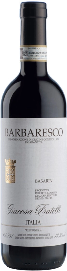 Вино Giacosa Fratelli, Barbaresco "Basarin" DOCG
