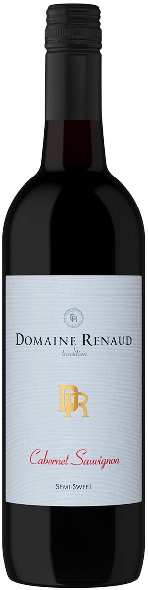 Вино "Domaine Renaud" Cabernet Sauvignon Semi-Sweet