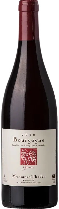 Вино Domaine Montanet-Thoden, "Garance", Bourgogne AOC