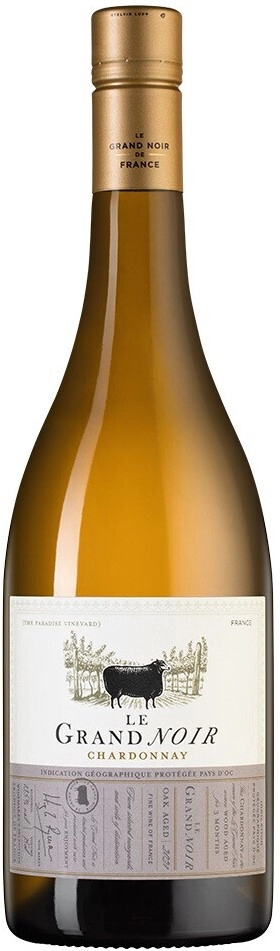 Вино "Le Grand Noir" Chardonnay, Pays d'Oc IGP