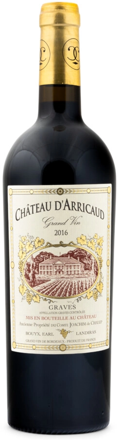 Вино "Chateau d'Arricaud", Graves AOC