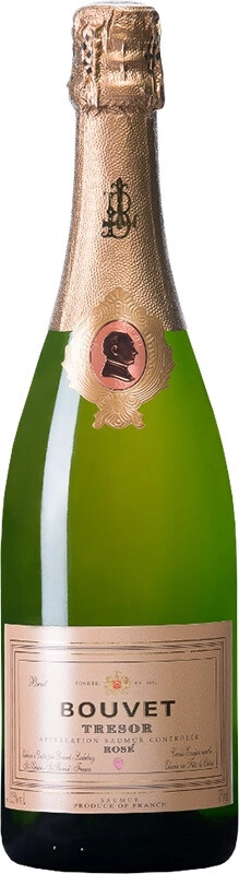 Игристое вино Bouvet Ladubay, "Tresor" Rose Brut, Saumur AOC