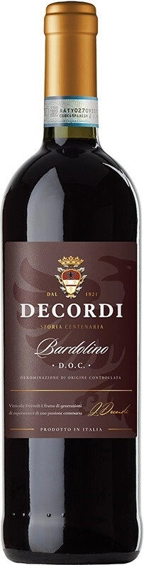 Вино "Decordi" Bardolino DOC