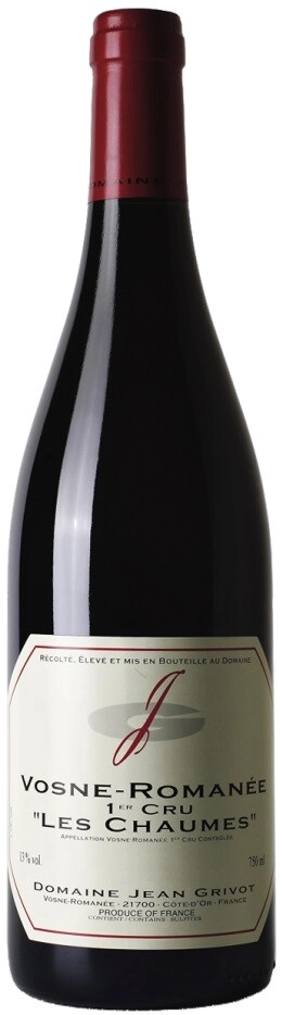 Вино Vosne-Romanee 1er Cru AOC "Les Chaumes"