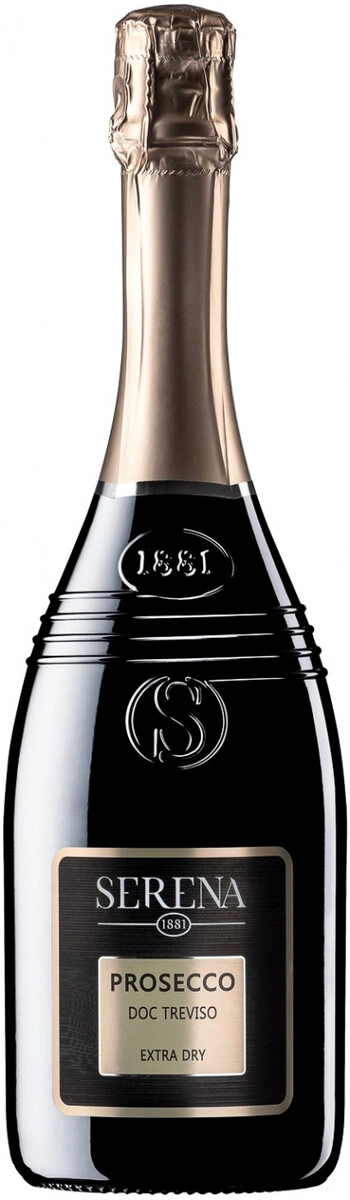 Игристое вино "Serena 1881" Prosecco Treviso DOC Extra Dry