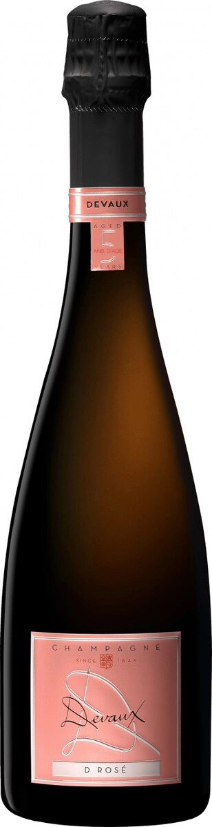 Шампанское Devaux, "D" Rose Brut (aged 5 years), Champagne AOC